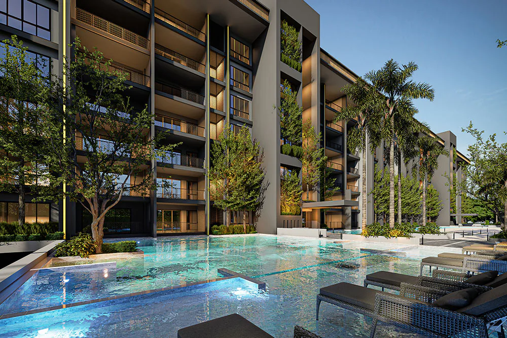 Zensiri Residence Jomtien: facade