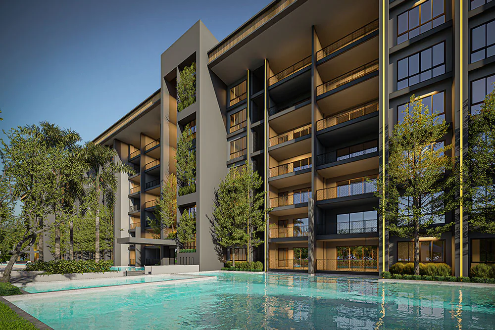 Zensiri Residence Jomtien: facade (7)