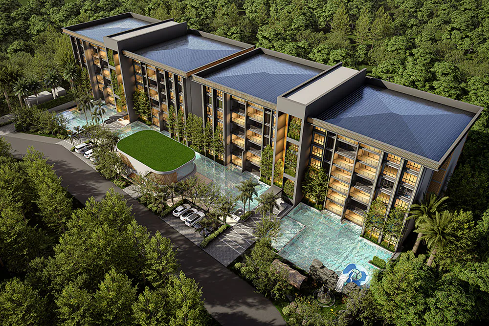 Zensiri Residence Jomtien: facade