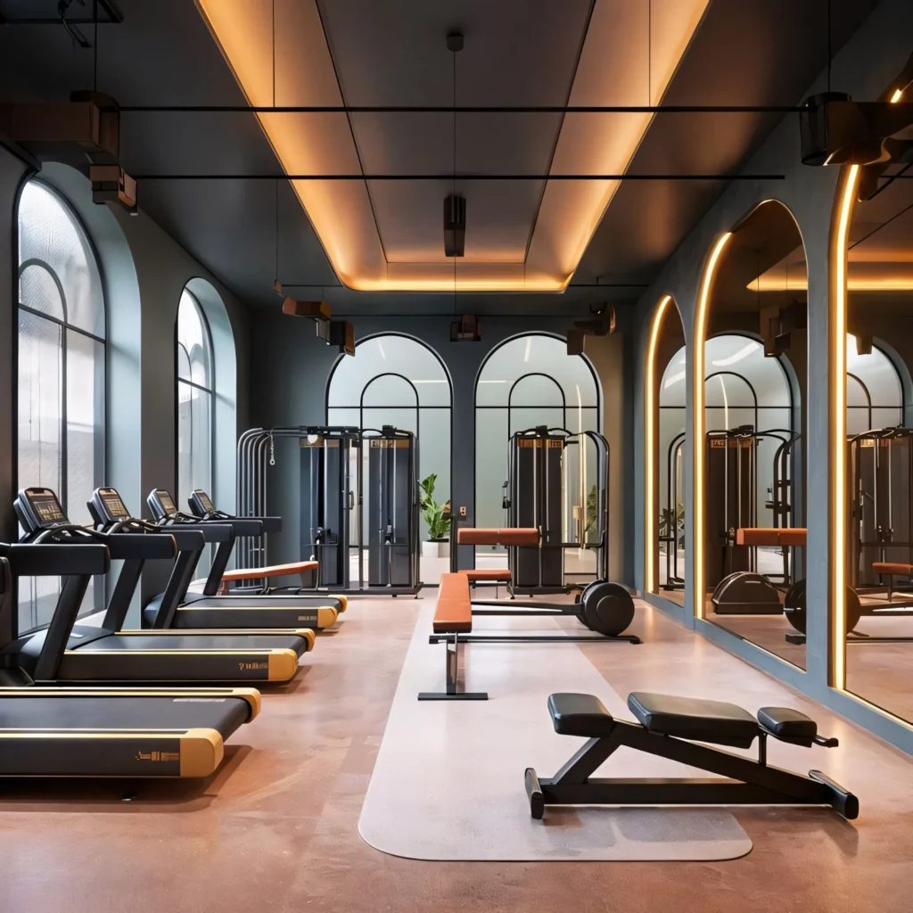 The Riviera Santa Monica: gym