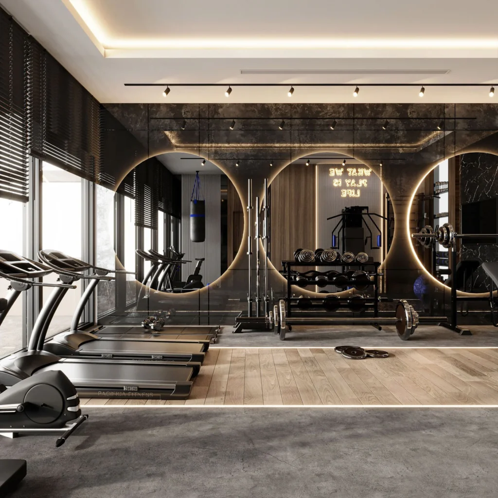 The Riviera Santa Monica: gym