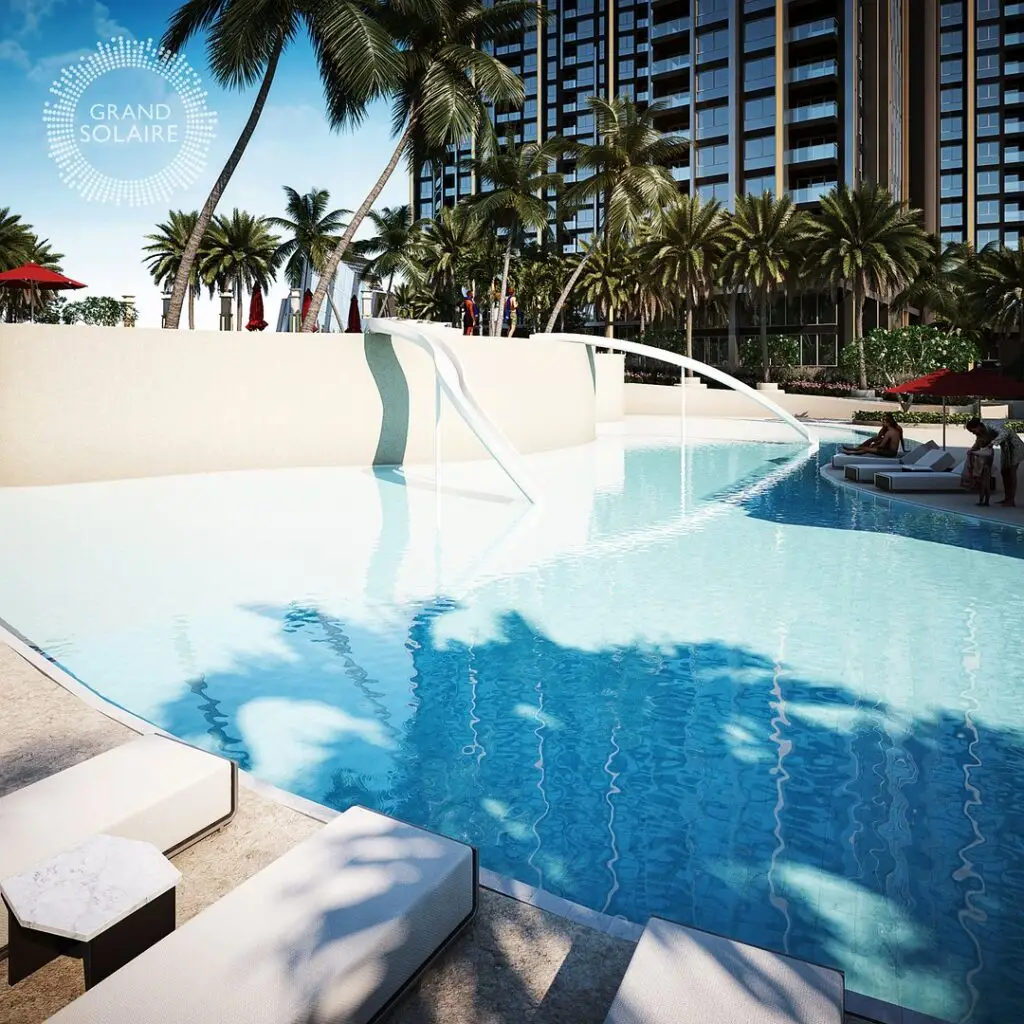 Grand Solaire: views from residences