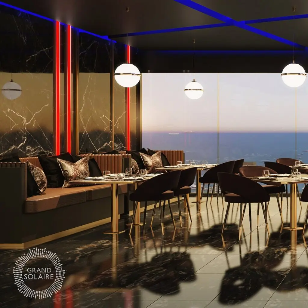 Grand Solaire: views from residences