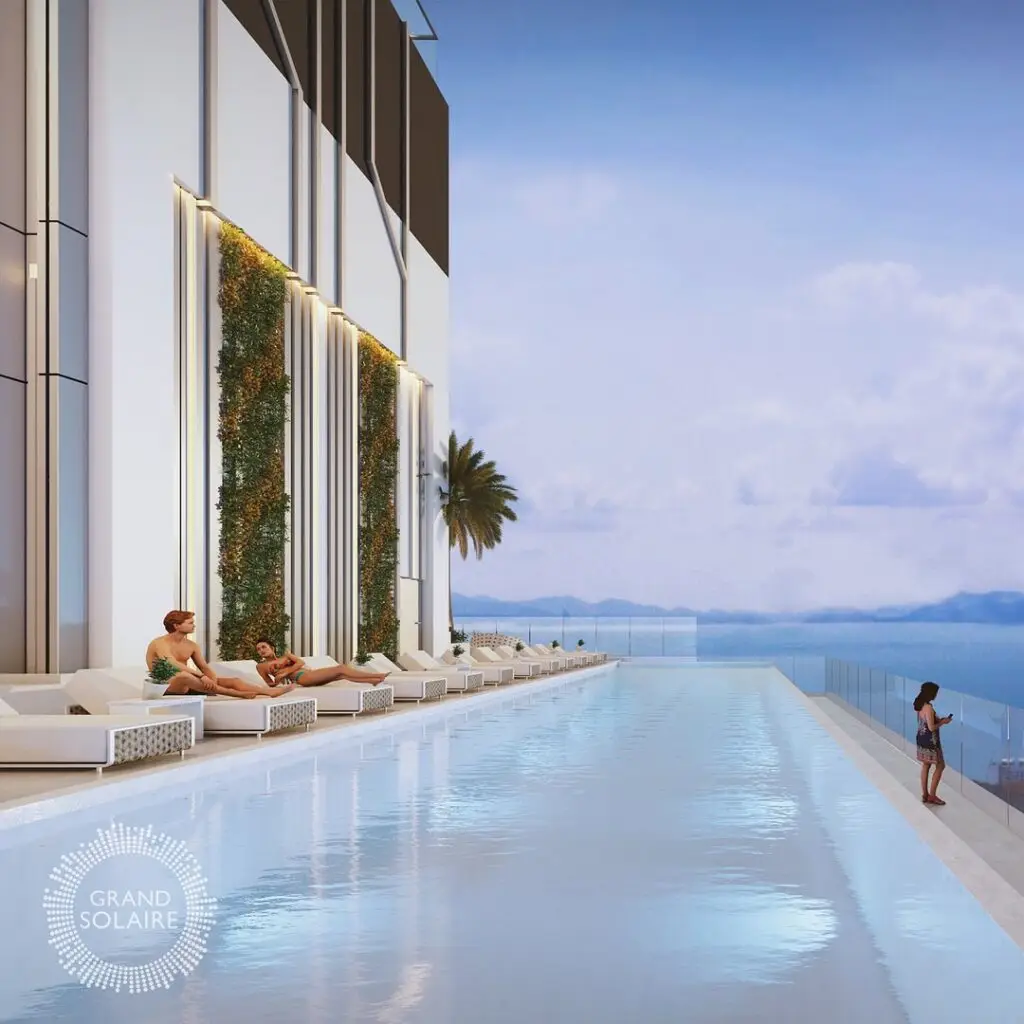Grand Solaire: views from residences