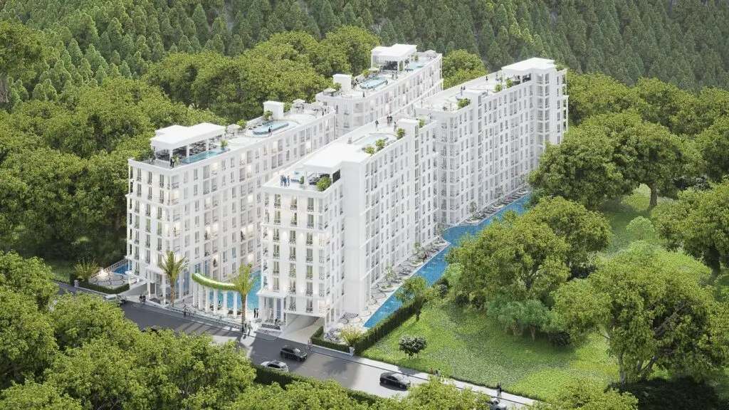 Harmonia City Garden Pattaya: facade
