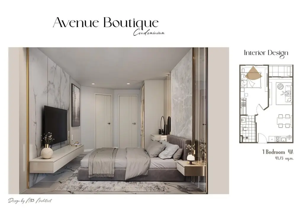 1 Bedroom interior 12