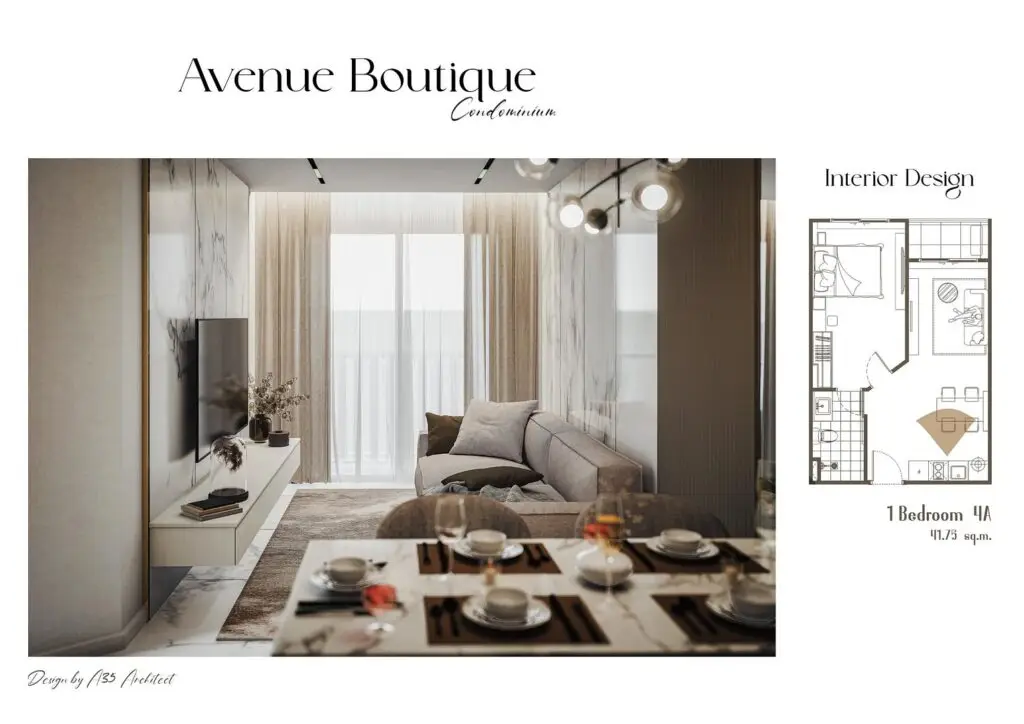1 Bedroom interior 14