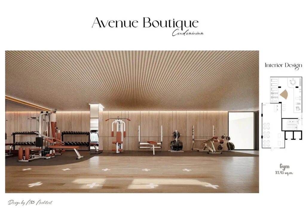 Avenue Boutique Condo: gym