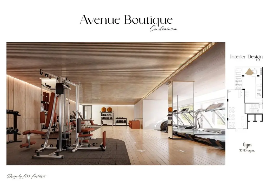 Avenue Boutique Condo: gym