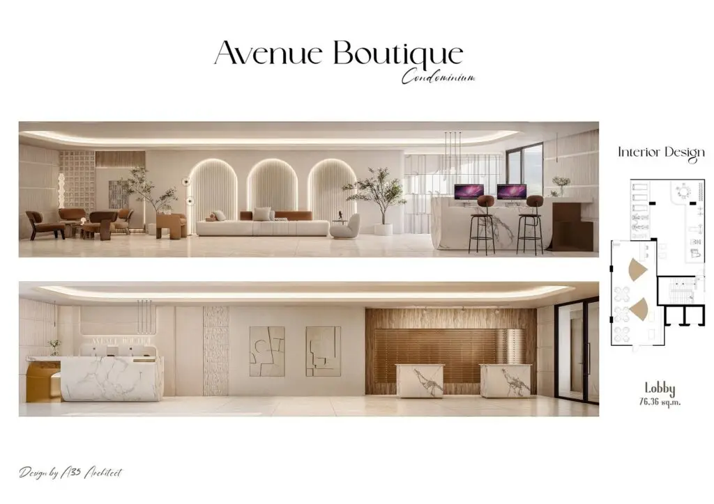 Avenue Boutique Condo: lobby