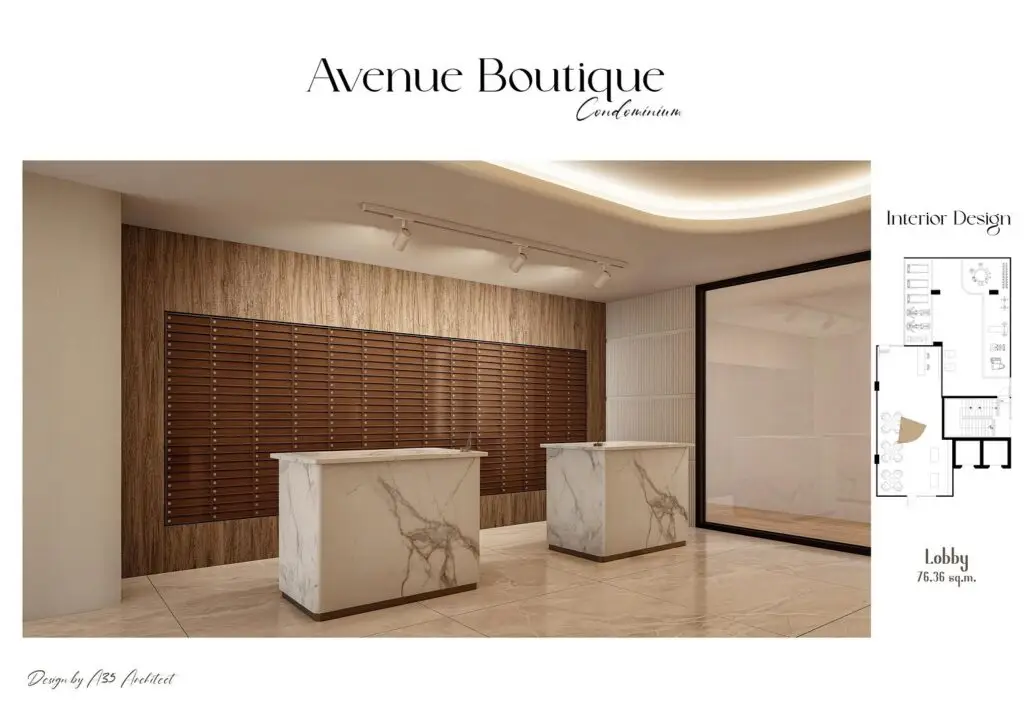 Avenue Boutique Condo: lobby