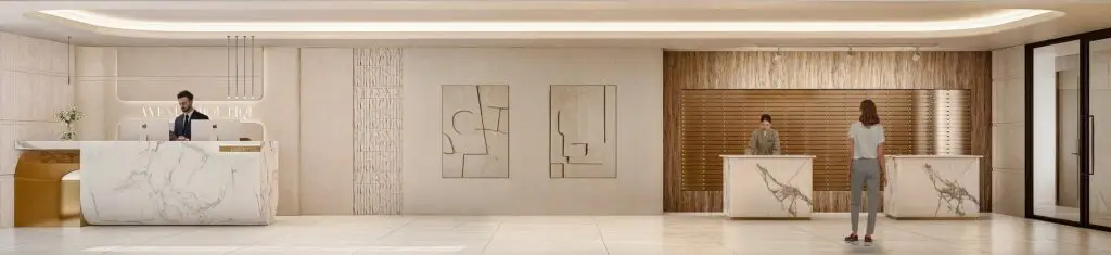 Avenue Boutique Condo: lobby