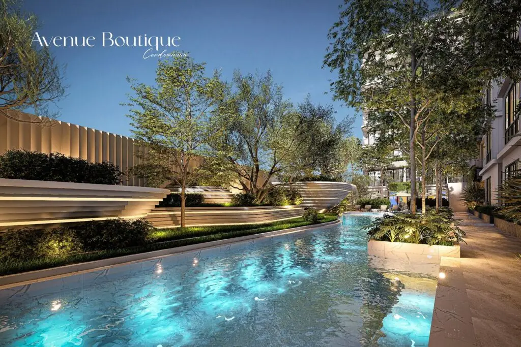 Avenue Boutique Condo: swimming pool