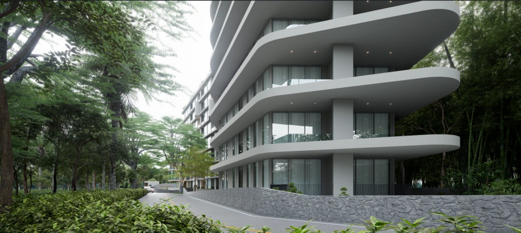 Secret Garden Condominium: facade (4)