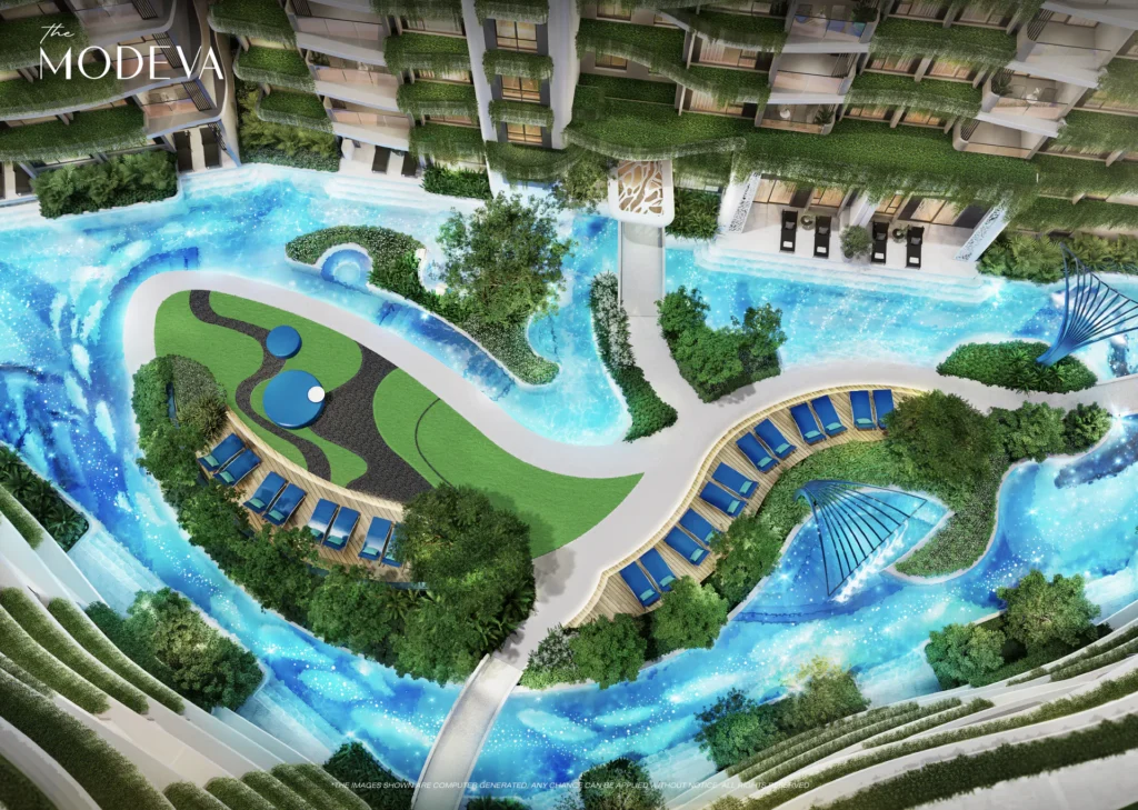 The Modeva Bang Tao: swimming pool