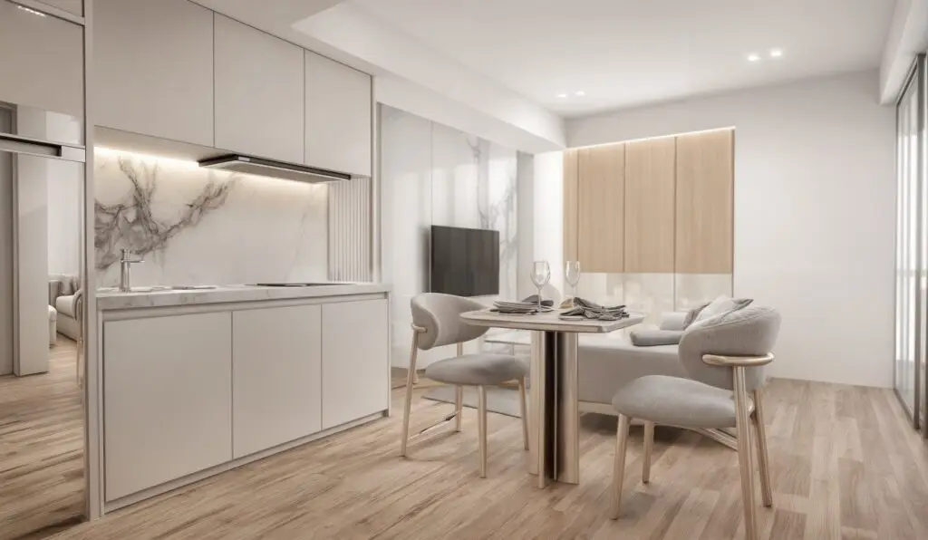 1-Bedroom interior 3