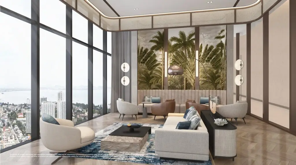Once Wongamat: living room
