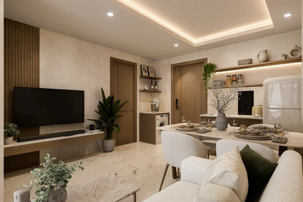 1-Bedroom interior 6