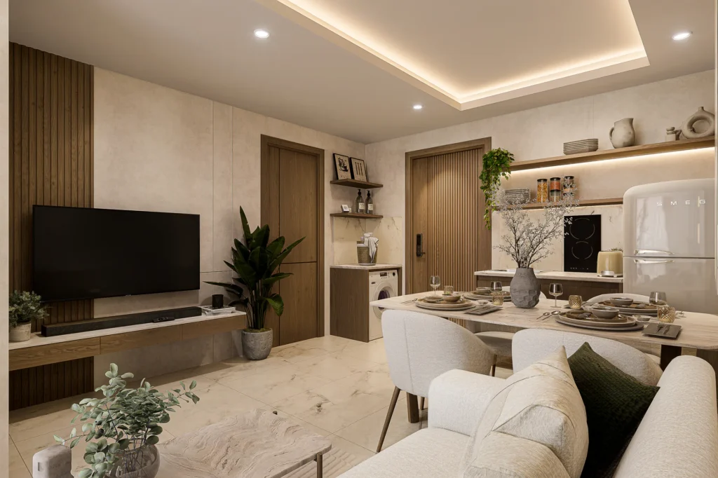 1-Bedroom interior 2