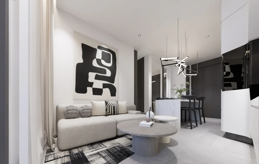 1 Bedroom  interior 3