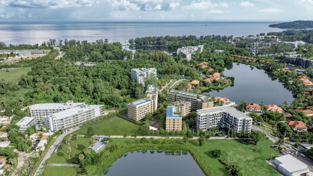 Laguna Lake Residences Aster: aerial view