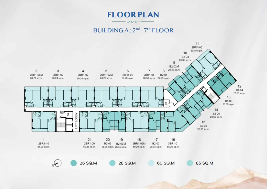 Building A / 2nd - 7th Floor