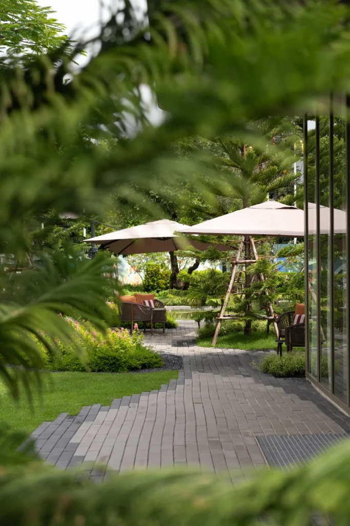 Valles Haus Bangkok: grounds and amenities