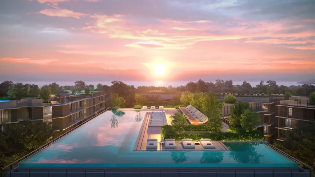 Laguna Lake Residences Aster: swimming pool