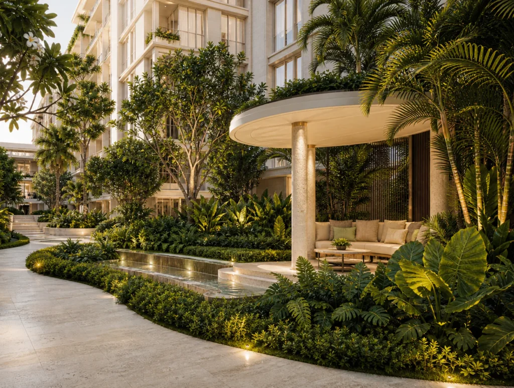 Love it Wongamat Condominium: garden