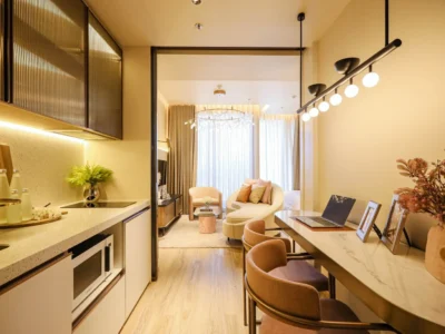 1-Bedroom Condo 33 sq.m in AROM Jomtien Pattaya — 12th Floor, Sea View