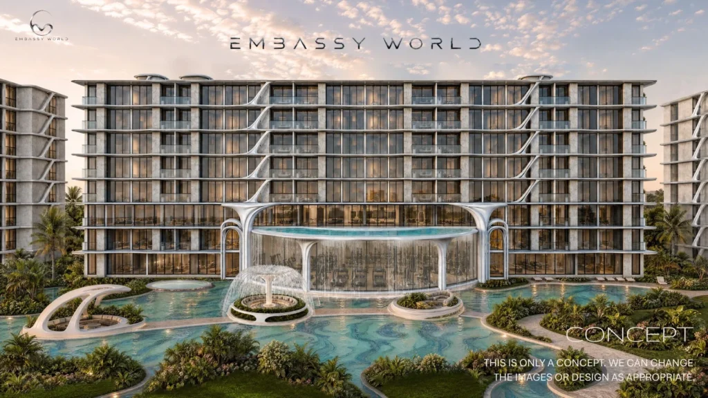 Embassy World: facade