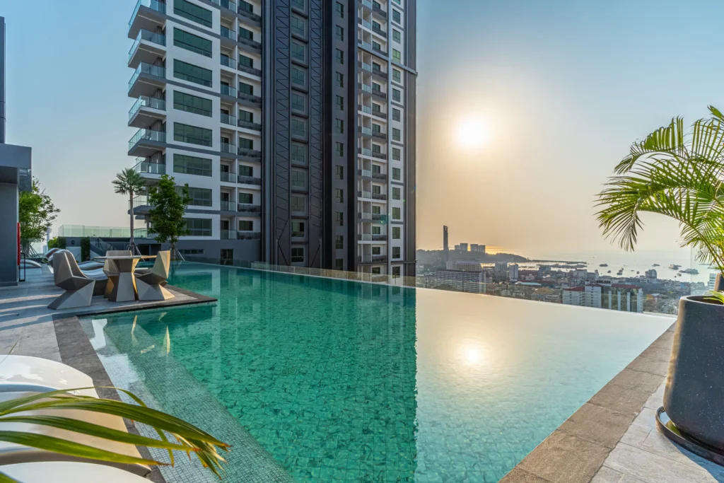Arcadia Millennium Tower: views from residences