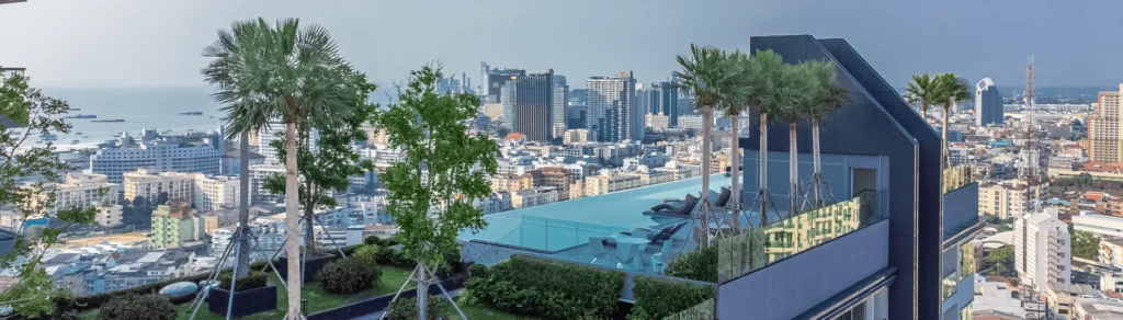 Arcadia Millennium Tower: grounds and amenities