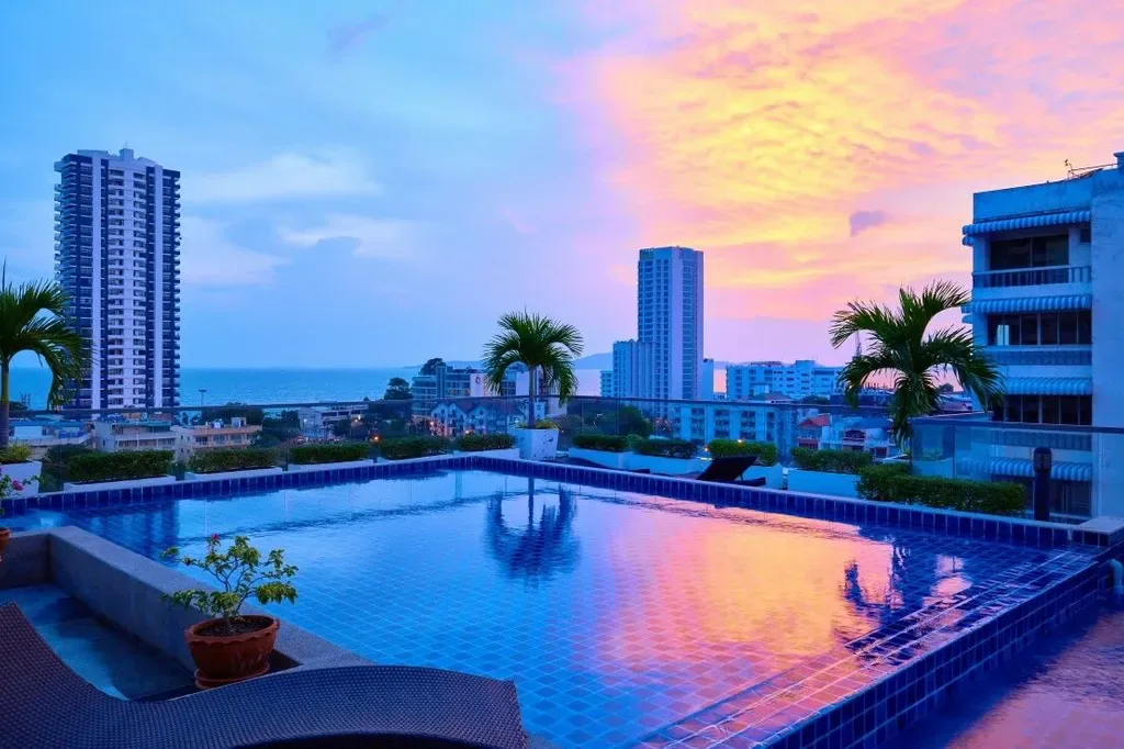Laguna Bay 2 Pattaya — Condominium in Pratumnak: floor plan