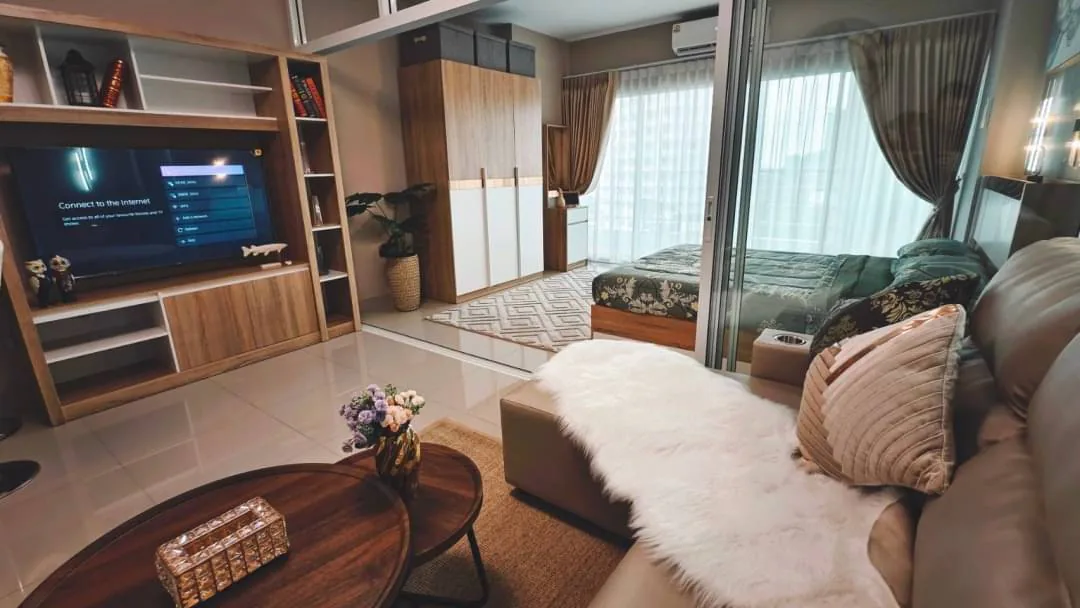 1-Bedroom Condo 48 sq.m in View Talay 8 Jomtien — Sea View