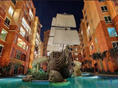 Seven Seas Jomtien — 1 Bedroom Condo for Sale | THB 2M
