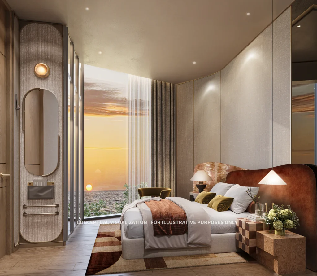 2‑bedroom apartment with a pool interior 3