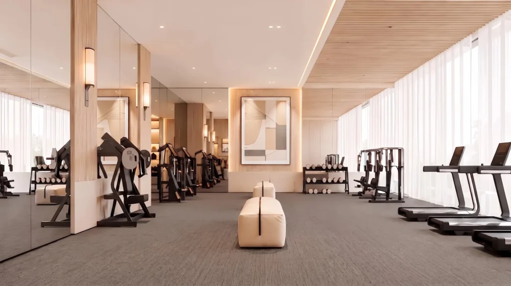 LUCEAN BAY: gym