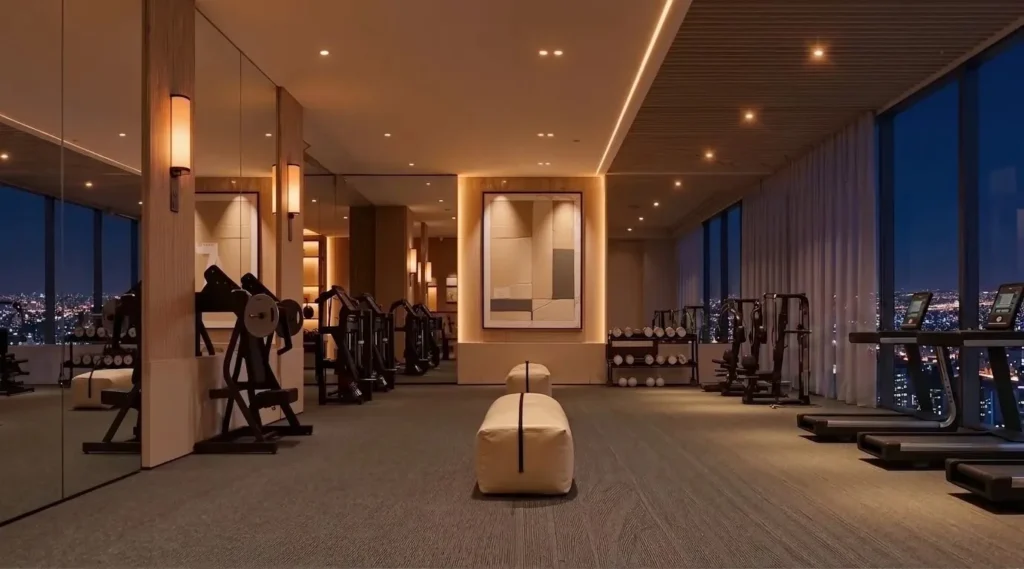 LUCEAN BAY: gym