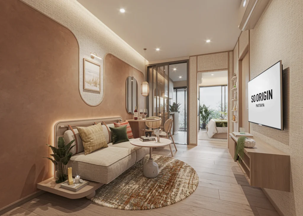 1-bedroom interior 1
