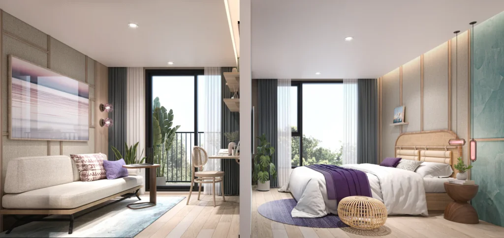 1-bedroom PLUS interior 2