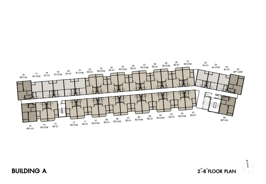 2-8st floor | Building А