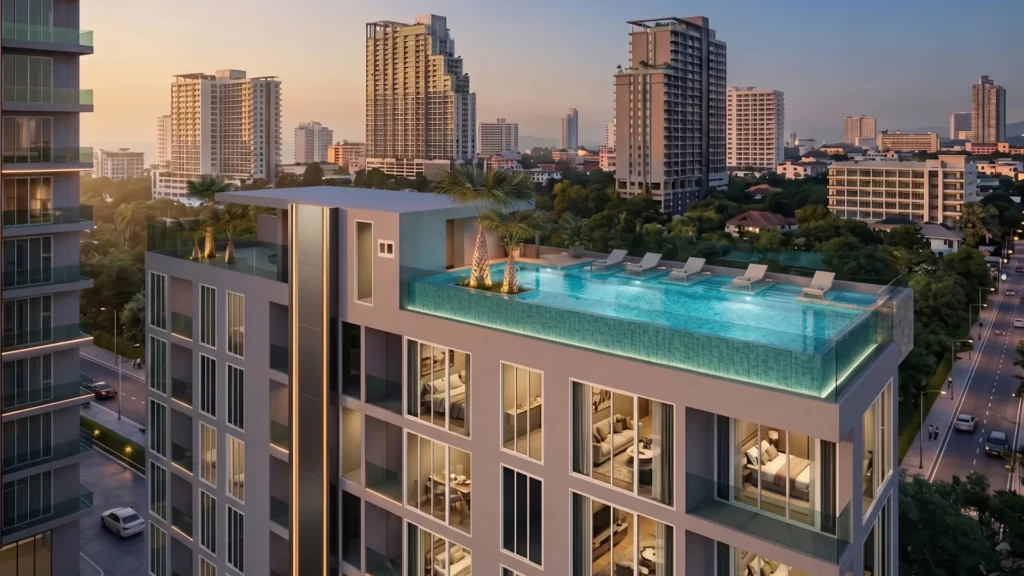 SEA SKY: swimming pool