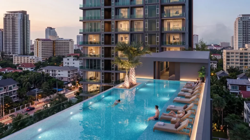 SEA SKY: swimming pool