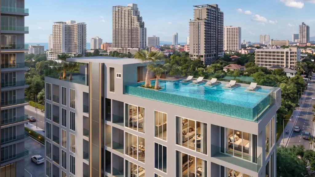 SEA SKY: swimming pool