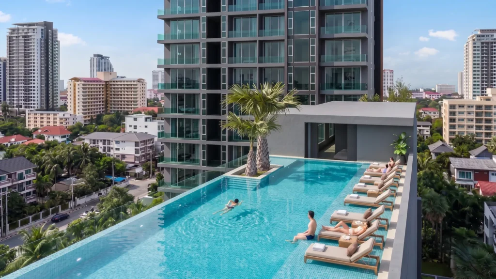 SEA SKY: swimming pool