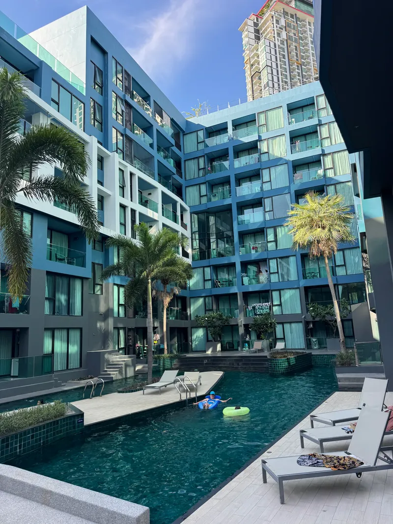 Acqua Condo Jomtien — 1 bedroom, 37 m²
