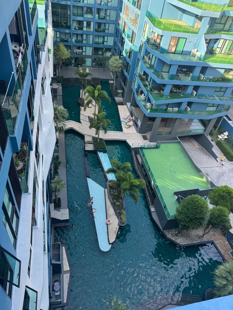Acqua Condo Jomtien — 1 bedroom, 37 m²