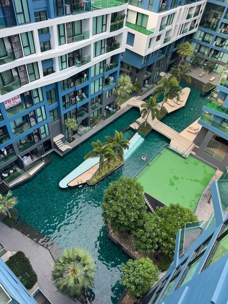 Acqua Condo Jomtien — 1 bedroom, 37 m²